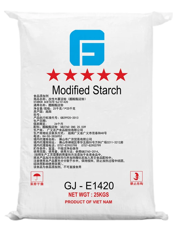Acetylated starch · E1420