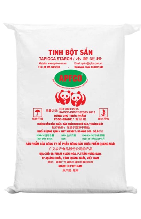 双熊猫牌木薯淀粉 · QUANG NGAI · VN
